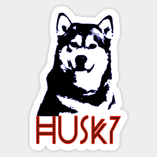 HUSKY Sticker